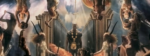 kanye west power painting. But with great power,